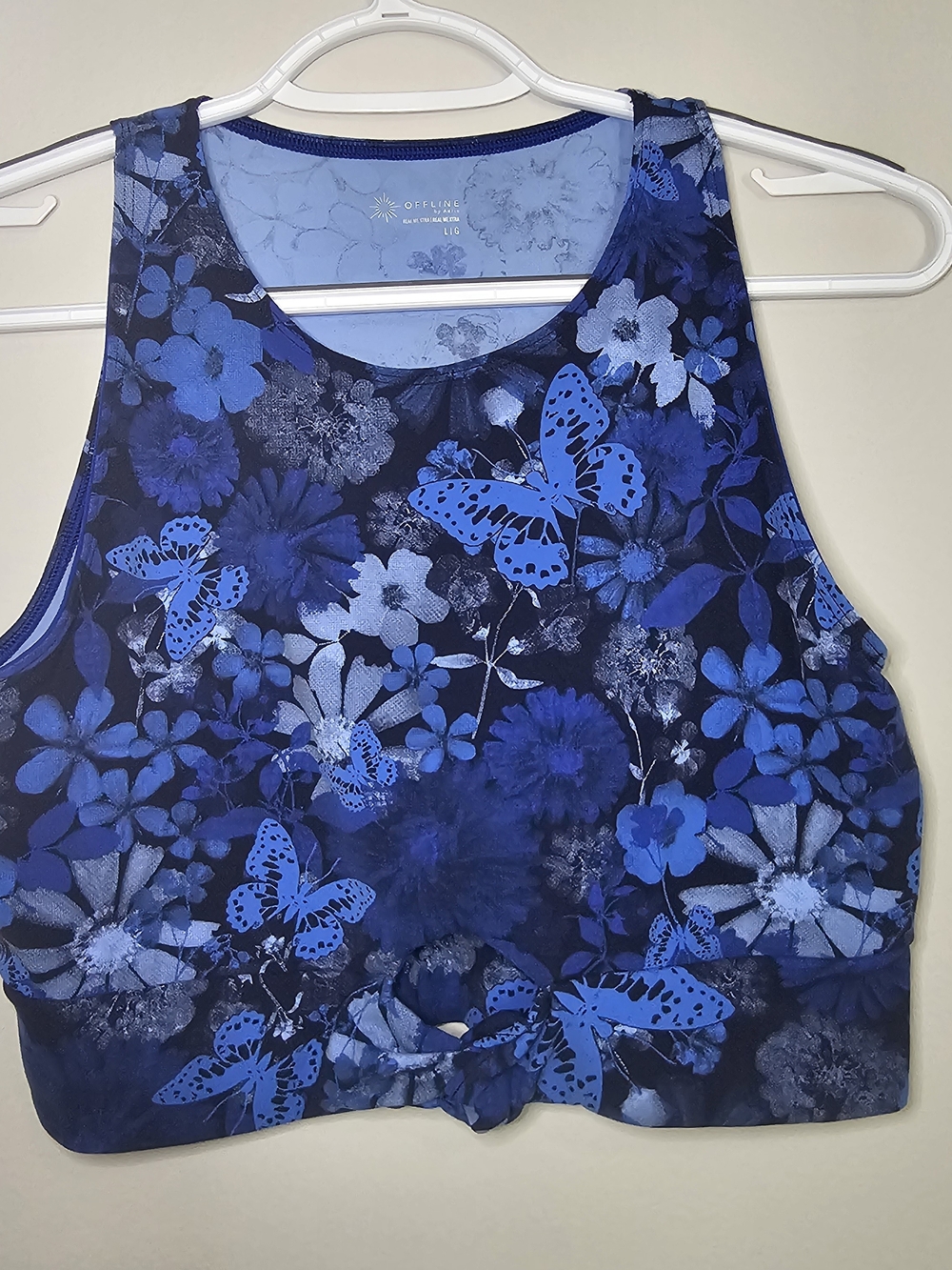 Floral Butterfly Tank Top